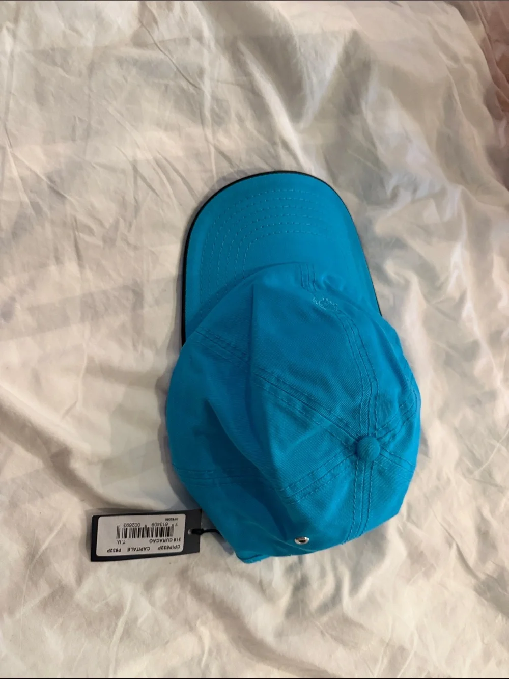 Vilebrequin Turquoise Hat with Branded Tag